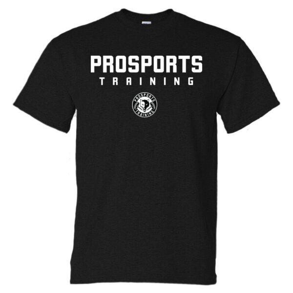 An image of a black mens Pro Sports Training T-shirt